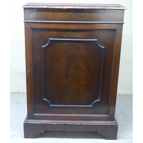 49 - Small 20thC furniture: to include an oak framed 1920s embroidered panel firescreen  34