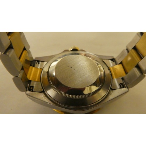 86 - Three stainless steel cased and strapped wristwatches