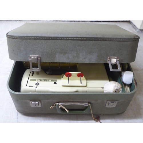 69 - A Bernina electrically powered sewing machine, model no.731, in a travel case