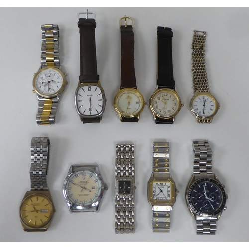 71 - Variously cased and strapped wristwatches