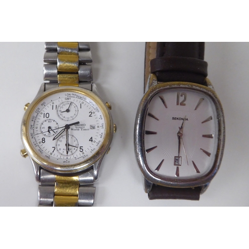 71 - Variously cased and strapped wristwatches