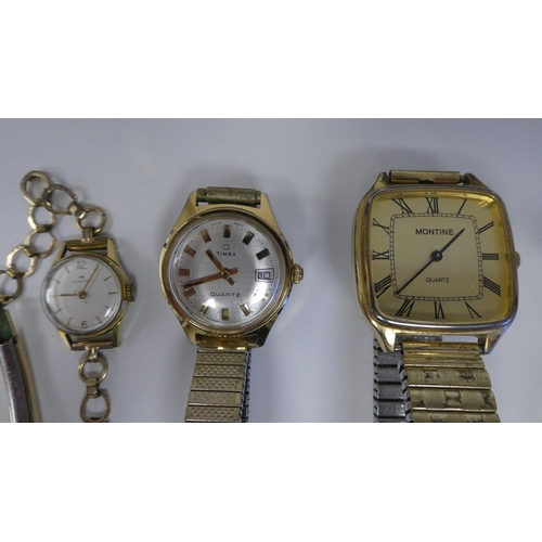 2 - Variously cased and stamped wristwatches: to include examples by G-Shock and Timex