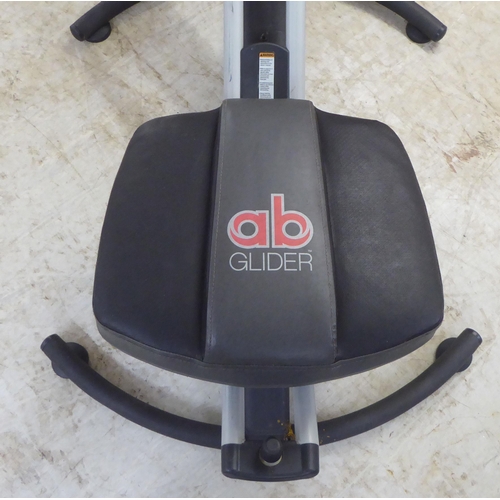 259 - A Pro-Form AB Slider work-out machine