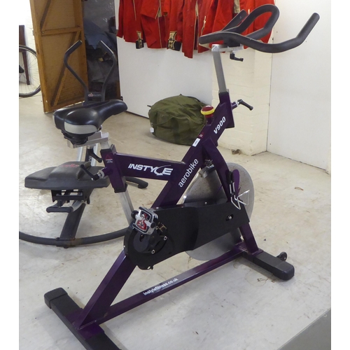 An In Style V900 Aerobike exercise machine