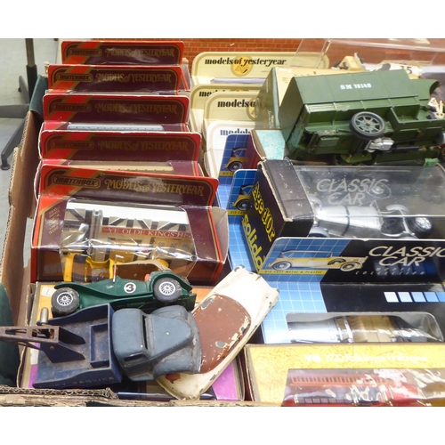 275 - Diecast model vehicles: to include examples by Models of Yesteryear, Lledo, Dinky Toys and Matchbox&... 