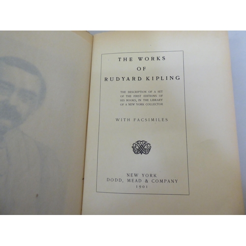 320 - Book: 'The Works of Rudyard Kipling' published by Dodd, Mead & Company, New York, dated 1901  be... 