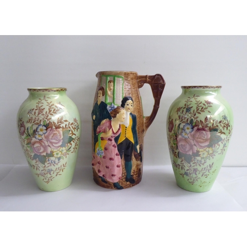 46 - Interior design ceramics: to include a Chinese porcelain vase  16