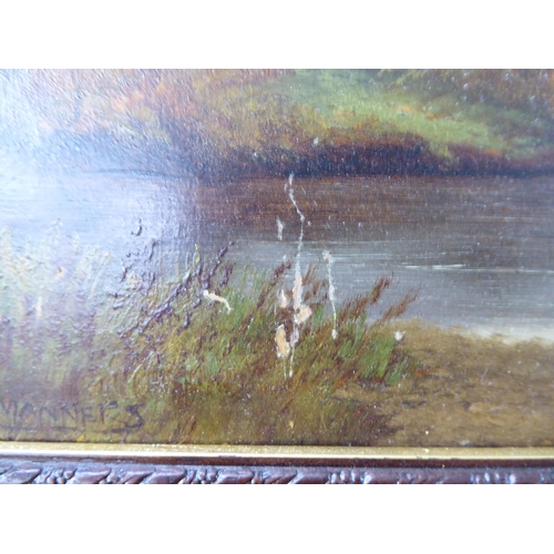 50 - Framed pictures, mixed studies: to include a late 19thC landscape  watercolour  6