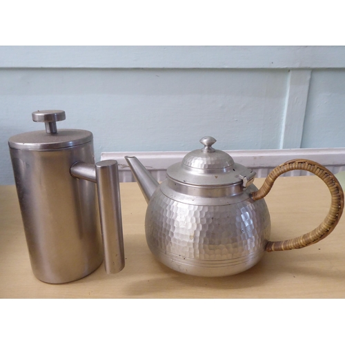 51 - Interior design, mainly silver plated and pewter serving/tableware