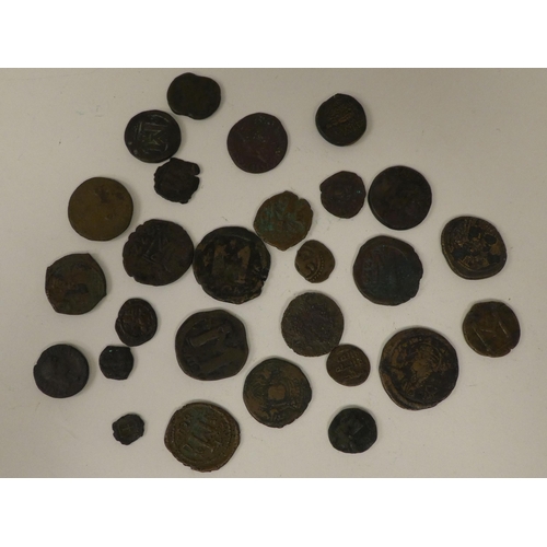 62 - Uncollated Roman and Ancient Greek bronze coins