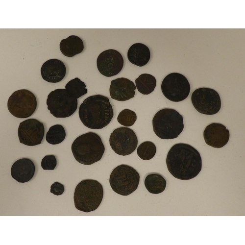 62 - Uncollated Roman and Ancient Greek bronze coins