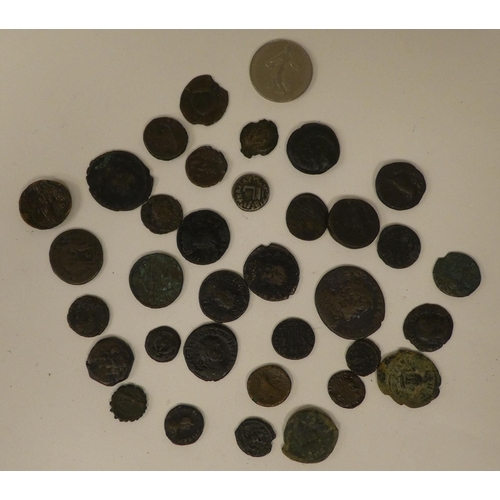 65 - Uncollated Roman and Ancient Greek bronze coins