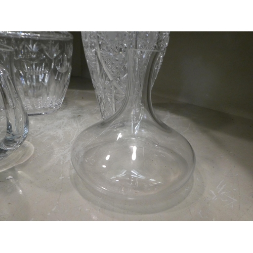 13 - Glassware: to include pedestal wines; Champagne flutes, and other tableware