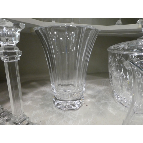 13 - Glassware: to include pedestal wines; Champagne flutes, and other tableware