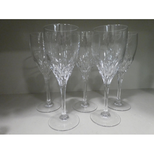 13 - Glassware: to include pedestal wines; Champagne flutes, and other tableware