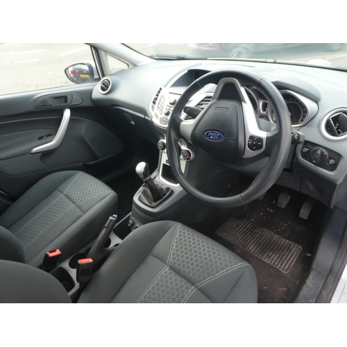 325 - A 2011 Ford Fiesta Zetec five door hatchback, registration no. LT11 XHY, in silver, 9263 recorded mi... 