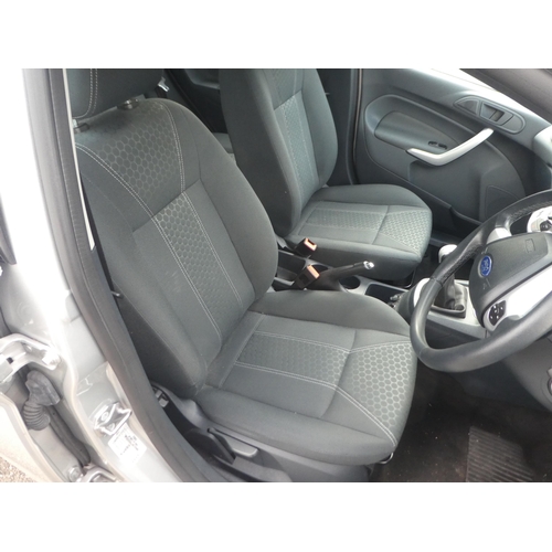 325 - A 2011 Ford Fiesta Zetec five door hatchback, registration no. LT11 XHY, in silver, 9263 recorded mi... 