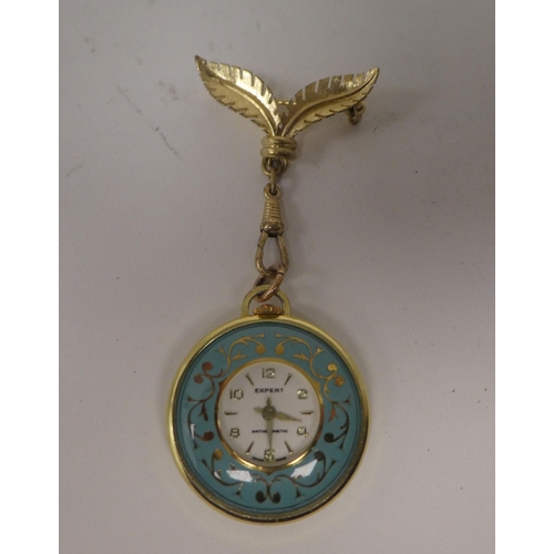 102 - Variously cased fob and wristwatches