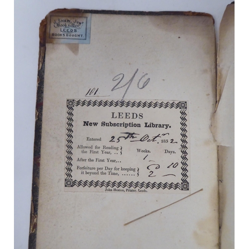 163 - Three antique books: to include 'History of England'  First volume by Robert Ferguson 