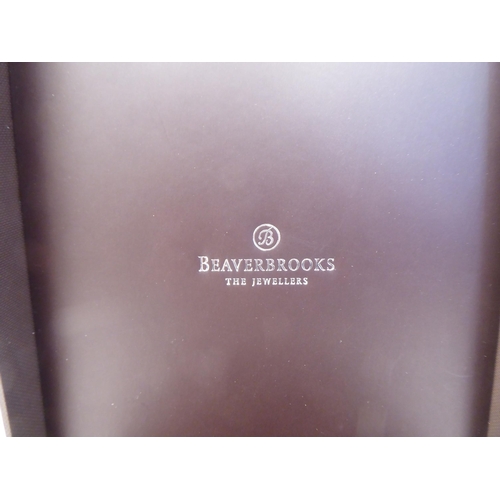 174 - A Beaverbrooks freshwater pearl necklace  boxed with original certificate of sale