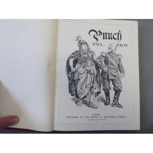 182 - Books: 'Complications of Punch' in four volumes