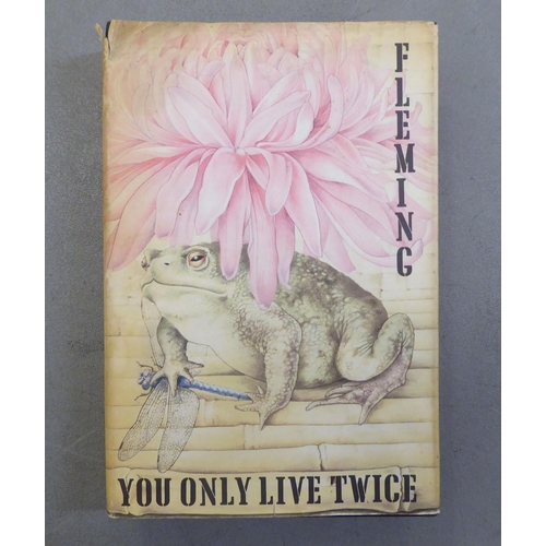 187 - Book: 'You Only Live Twice' by Ian Fleming, published by Jonathan Cape  1964 with a dust cover