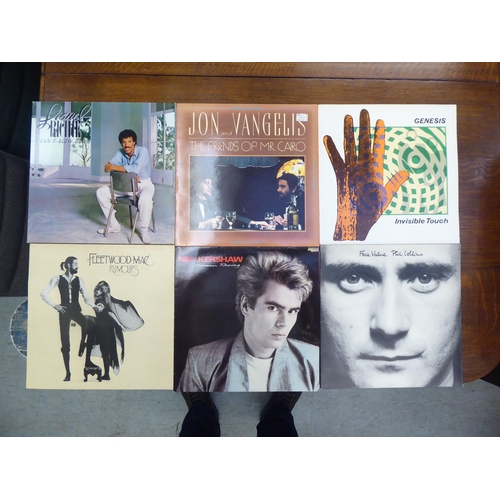 189 - Vinyl records, mainly rock n pop 