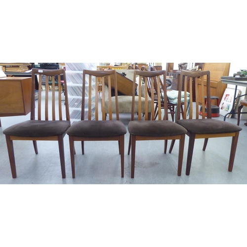 213 - A set of four G-Plan teak Fresco dining chairs 