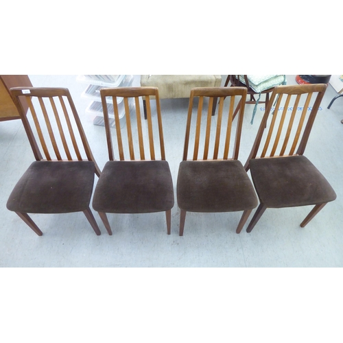 213 - A set of four G-Plan teak Fresco dining chairs 