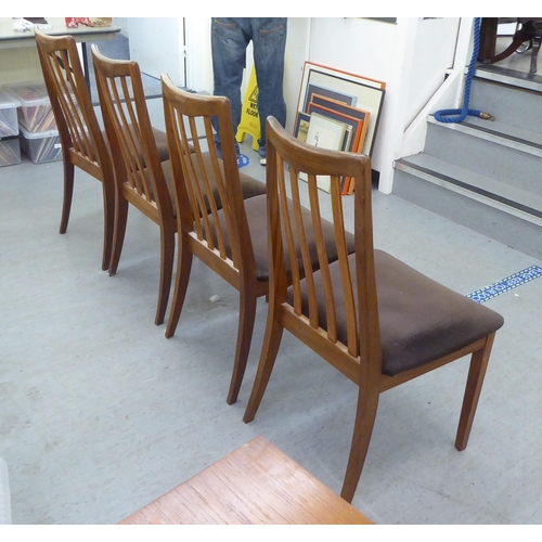 213 - A set of four G-Plan teak Fresco dining chairs 