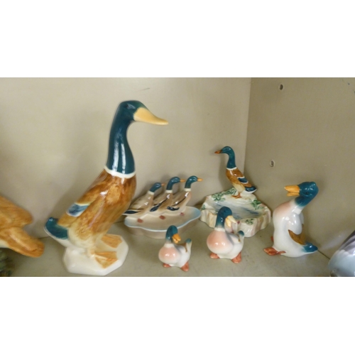 302 - Beswick, Goebel and other china bird, duck and grouse ornaments  approx. 3