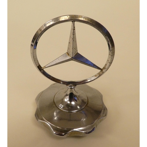 70 - Three various cast metal car mascots