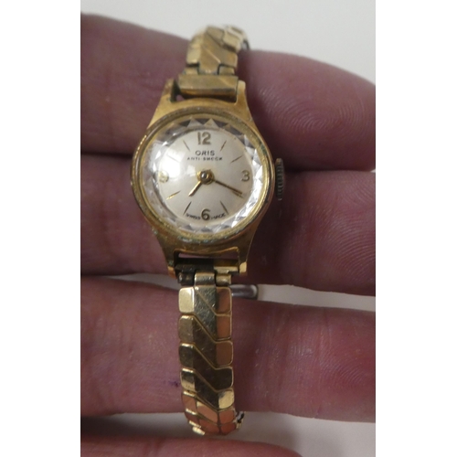 75 - Eight variously cased and strapped ladies wristwatches