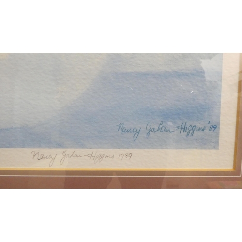 93 - After Nancy Graham-Higgins - 'Sweet Pear'&nbsp; Limited Edition No.49/100&nbsp; coloured print&nbsp;... 