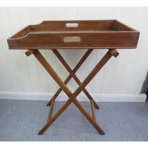 94 - Small furniture: to include two early 20thC beech framed, twin bar back bedroom chairs