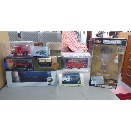 263 - Diecast model vehicles: to include an Oxford haulage lorry  boxed