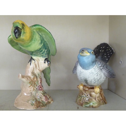 304 - Eight Beswick china bird ornaments: to include 'Lesser Spotted Woodpecker'  5