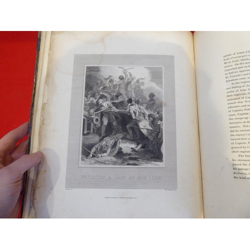 107 - Book: 'The Life of Lord Viscount Nelson, Duke of Bronte' by TO Churchill  1808, in one volume