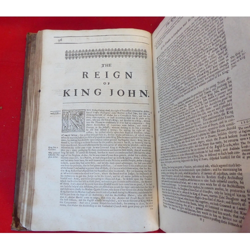 112 - Books: 'A Chronicle of the Kings of England' by Sir Richard Baker Knight  1665, in one volume