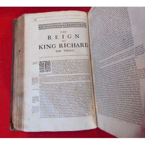 112 - Books: 'A Chronicle of the Kings of England' by Sir Richard Baker Knight  1665, in one volume