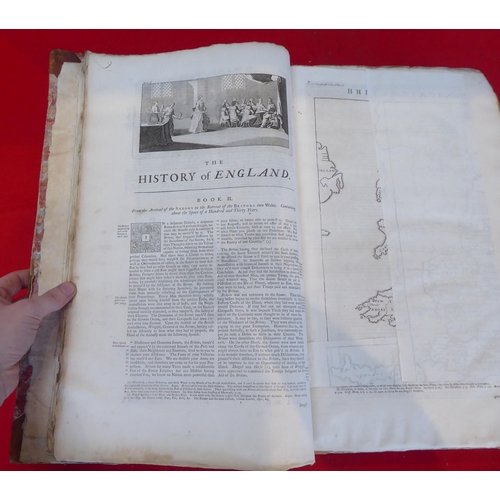 115 - Books: 'The History of England' by Mr Rapin de Thoyras  Second Edition  1732, in two volumes