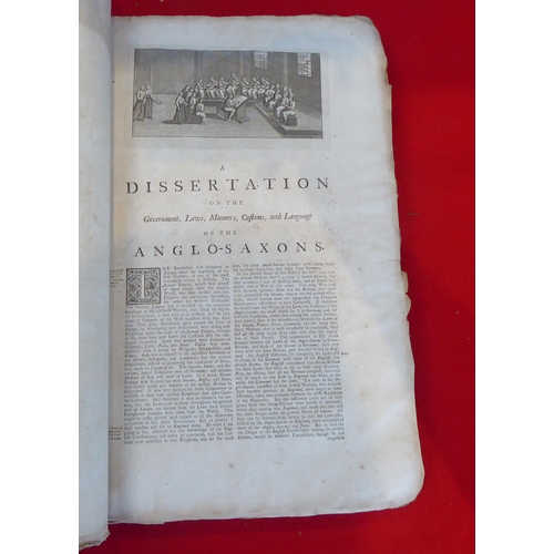 115 - Books: 'The History of England' by Mr Rapin de Thoyras  Second Edition  1732, in two volumes