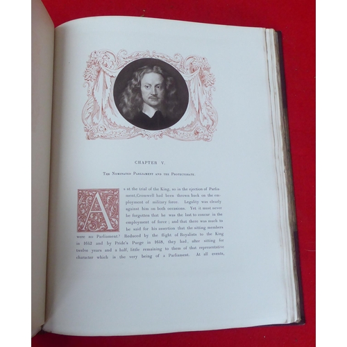 124 - Book: 'Oliver Cromwell' by Samuel Rawson Gardiner  Limited Edition 0803/1475, dated 1899, in one vol... 