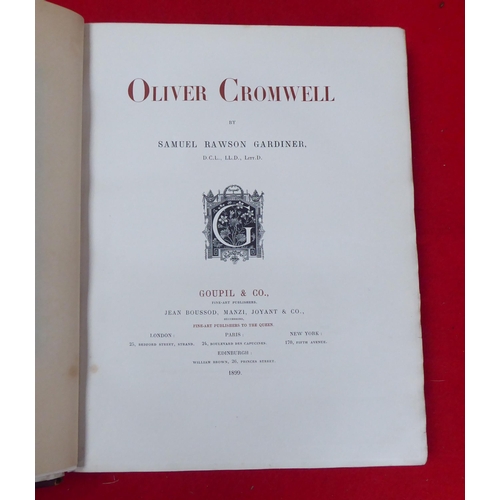 124 - Book: 'Oliver Cromwell' by Samuel Rawson Gardiner  Limited Edition 0803/1475, dated 1899, in one vol... 