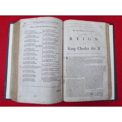 125 - Book: 'A Chronicle of the Kings of England' by Sir Richard Baker  1679, in one volume