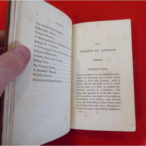 128 - Books: 'The Hermit in London'  New Edition  1822, the three volumes