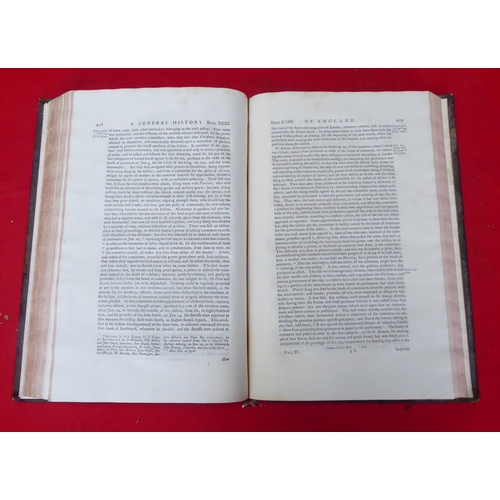 129 - Book: 'A General History of England' by Thomas Carte  1760, volume IV only