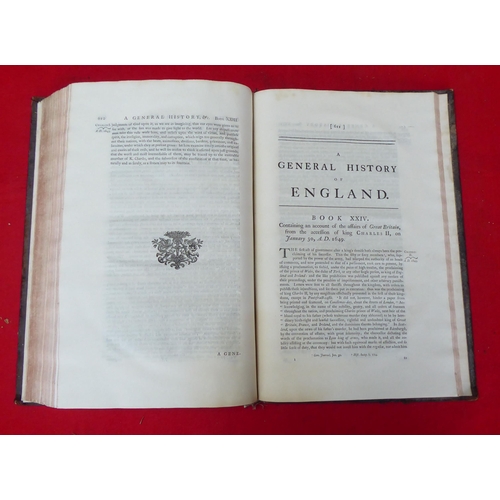 129 - Book: 'A General History of England' by Thomas Carte  1760, volume IV only