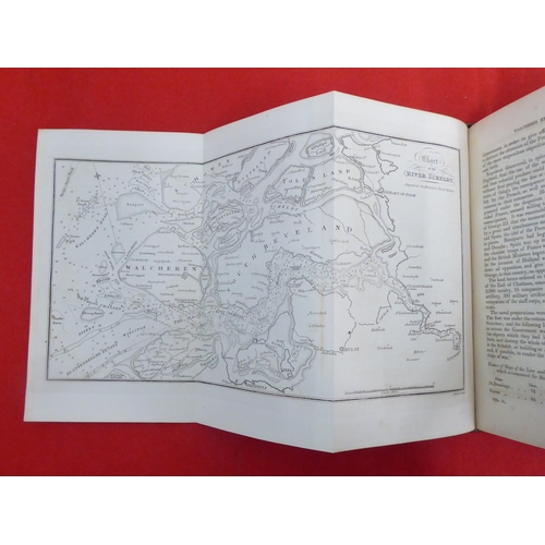 130 - Books: 'The Naval History of Great Britain' by Edward Pelham Brenton  1837, in two volumes