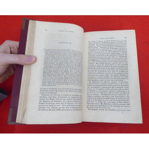 130 - Books: 'The Naval History of Great Britain' by Edward Pelham Brenton  1837, in two volumes